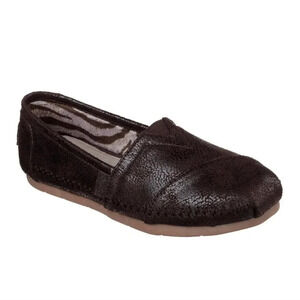 Chocolate Luxe Rain Dance Alpargata Bobs from Skechers